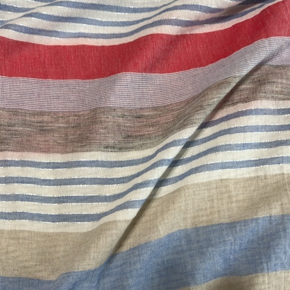 Anthropologie Striped Beach Swim Coverup - Picture 6 of 8